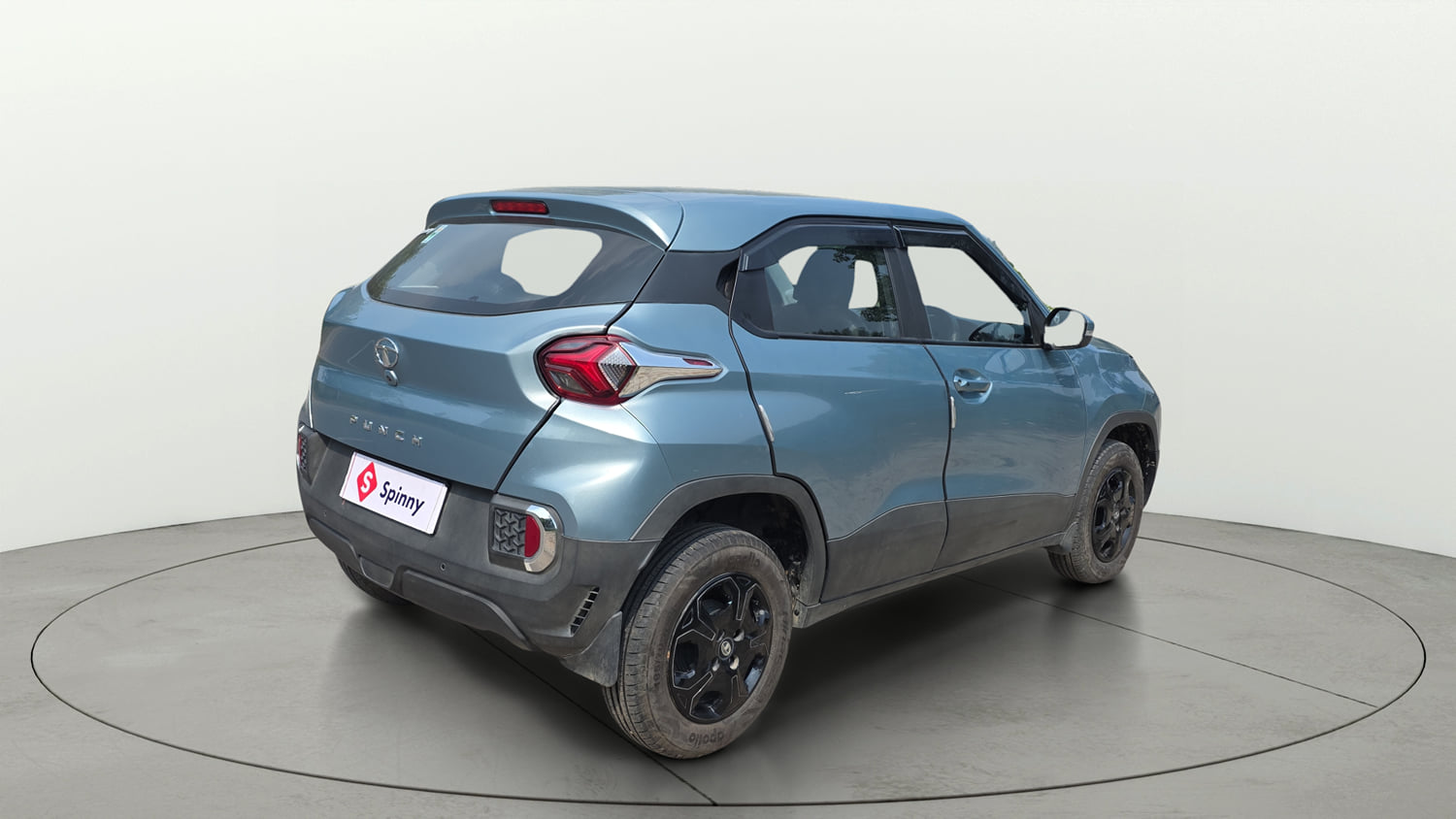 Used 2023 Tata Punch Accomplished MT Petrol Manual exterior RIGHT REAR CORNER VIEW