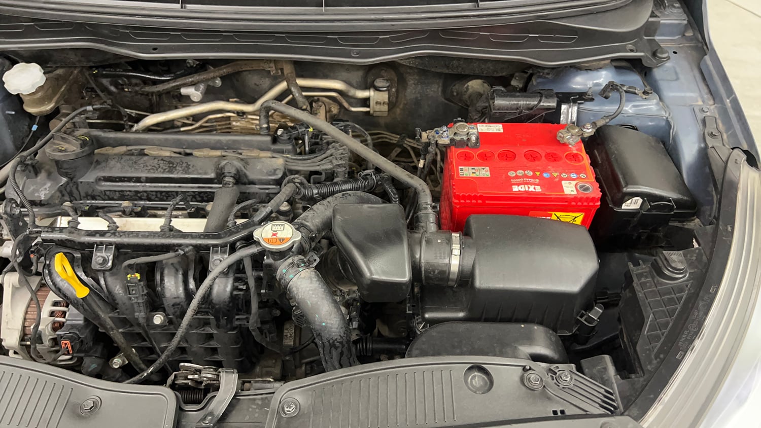Used 2014 Hyundai i20 Asta 1.2 Petrol Manual engine ENGINE LEFT SIDE VIEW