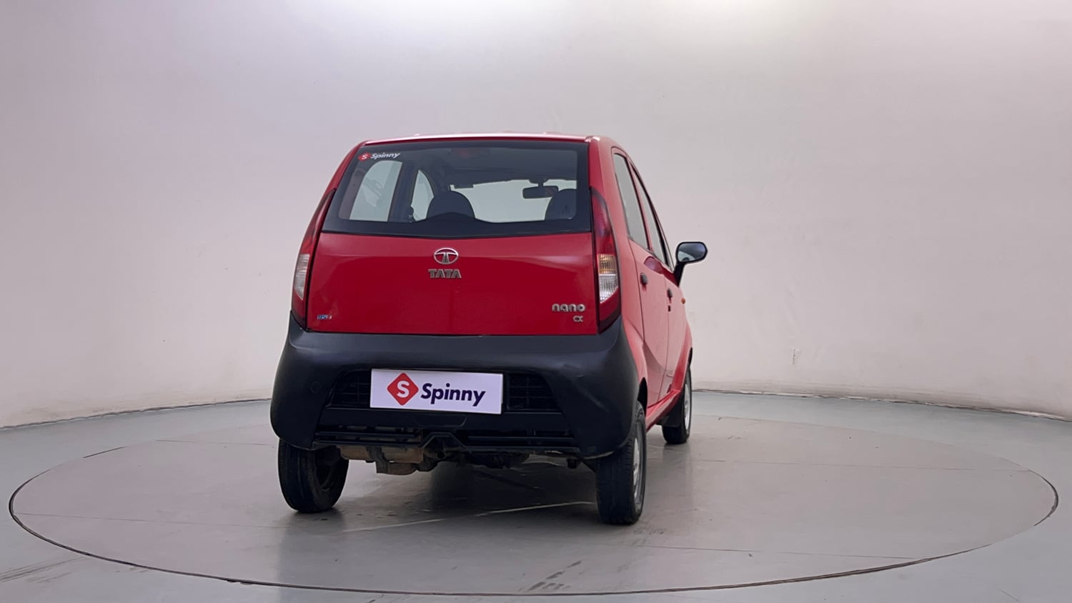 Used 2013 Tata Nano CX Petrol Manual exterior RIGHT REAR CORNER VIEW