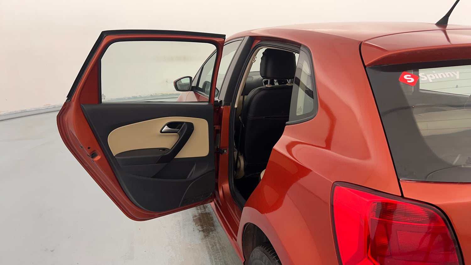 Used 2016 Volkswagen Polo Highline1.2L (P) Petrol Manual interior LEFT REAR DOOR OPEN VIEW