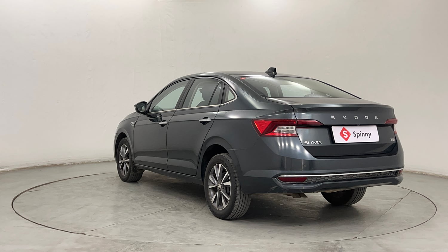Used 2023 Skoda Slavia Style 1.5L TSI DSG Petrol Automatic exterior LEFT REAR CORNER VIEW