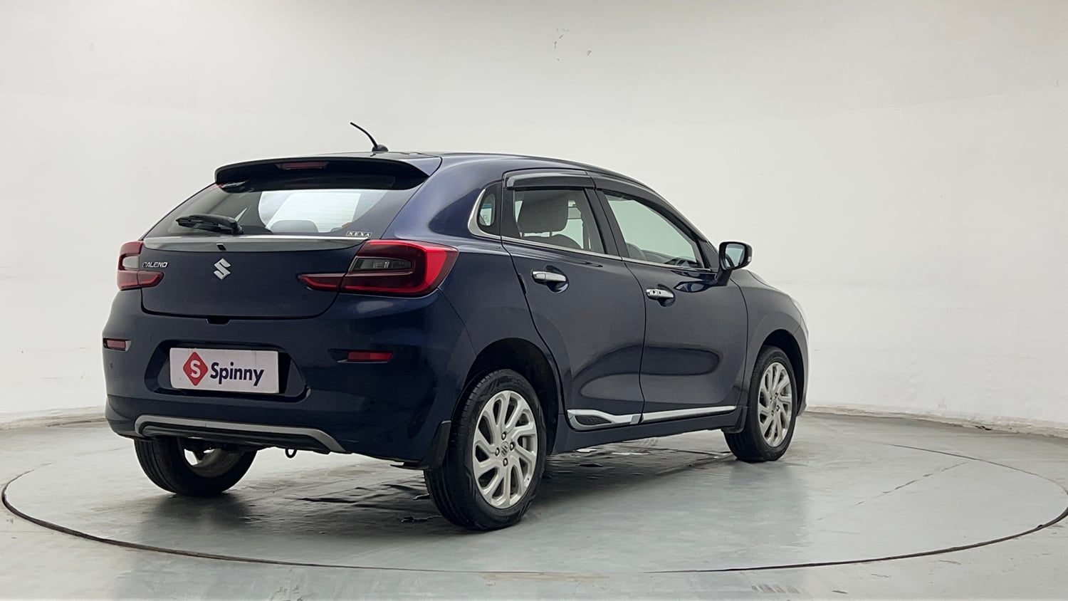 Used 2024 Maruti Suzuki Baleno Zeta MT Petrol Manual exterior RIGHT REAR CORNER VIEW