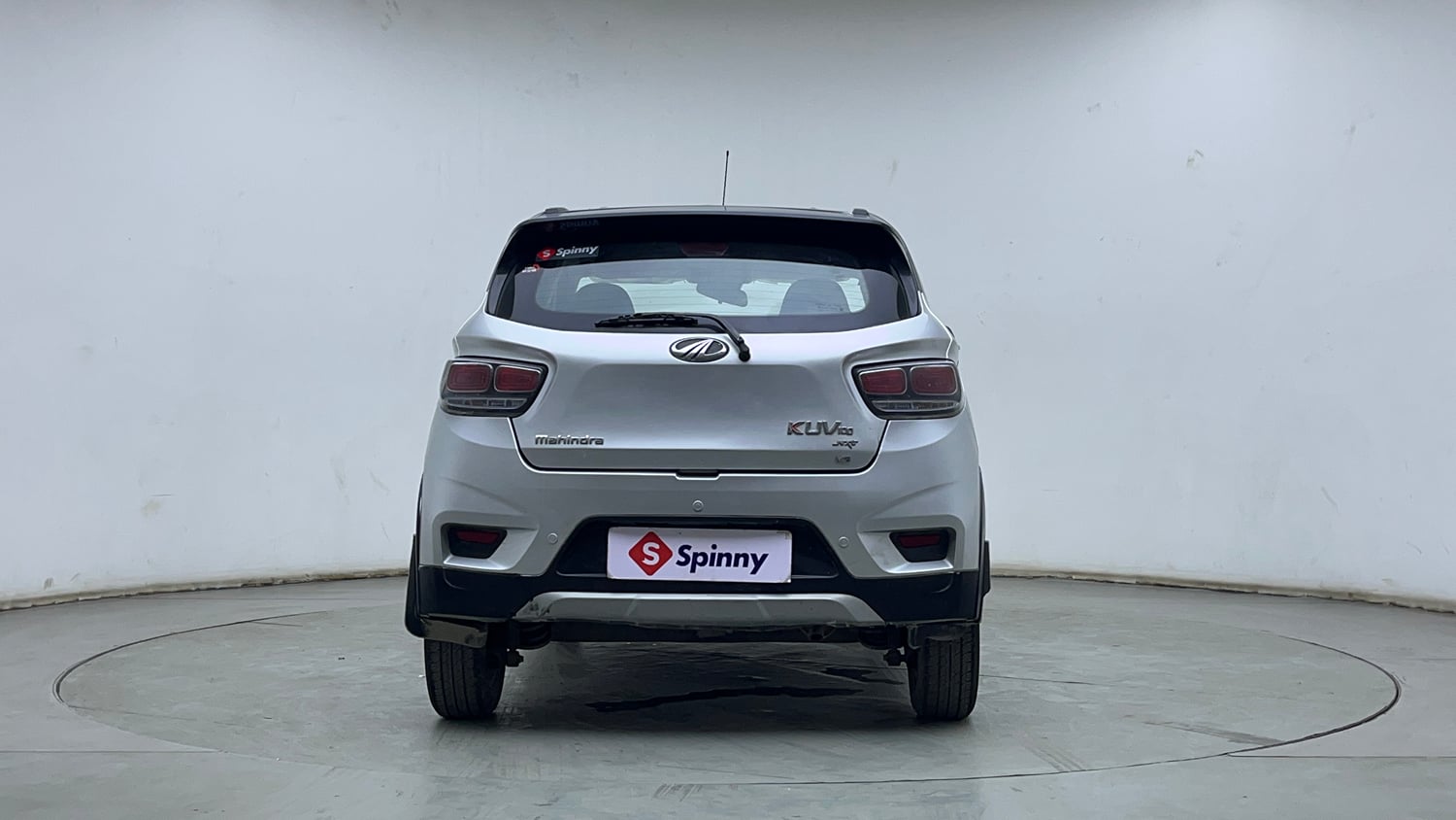 Used 2019 Mahindra KUV100 NXT K8 6 STR Dual Tone Petrol Manual exterior BACK VIEW