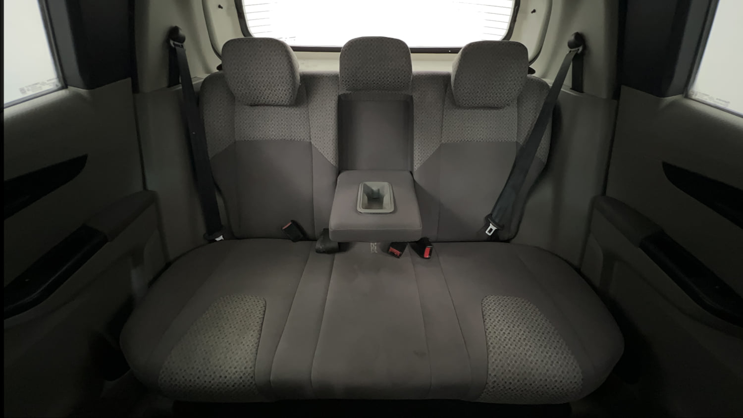 Used 2017 Mahindra KUV100 K6 D 6 STR Diesel Manual interior REAR SEAT CONDITION VIEW