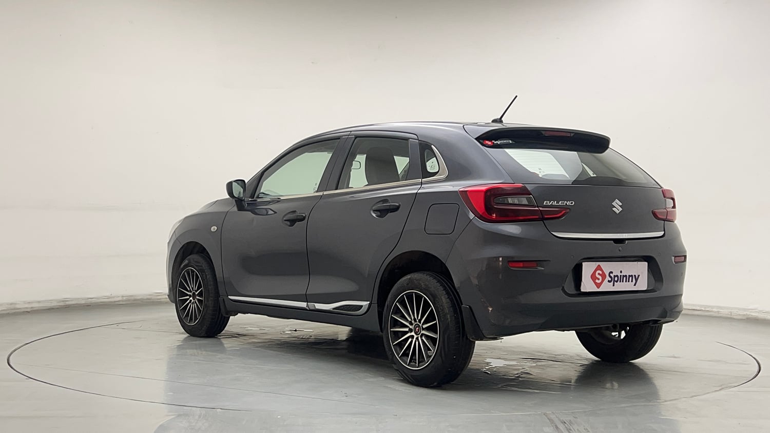 Used 2023 Maruti Suzuki Baleno Sigma MT Petrol Manual exterior LEFT REAR CORNER VIEW