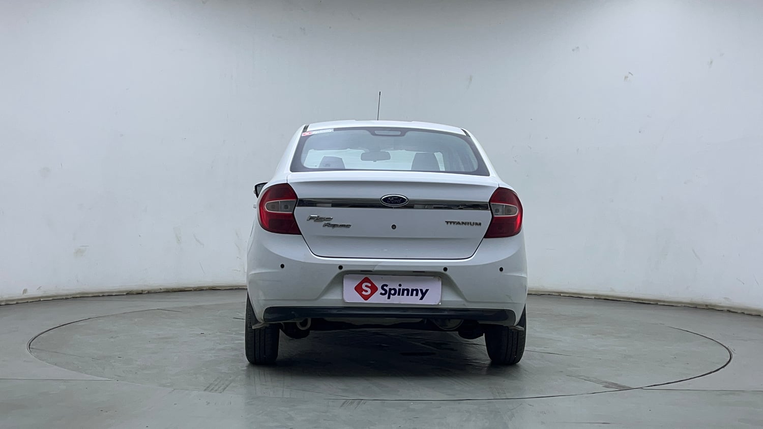 Used 2017 Ford Figo Aspire Titanium 1.2 Ti-VCT Petrol Manual exterior BACK VIEW