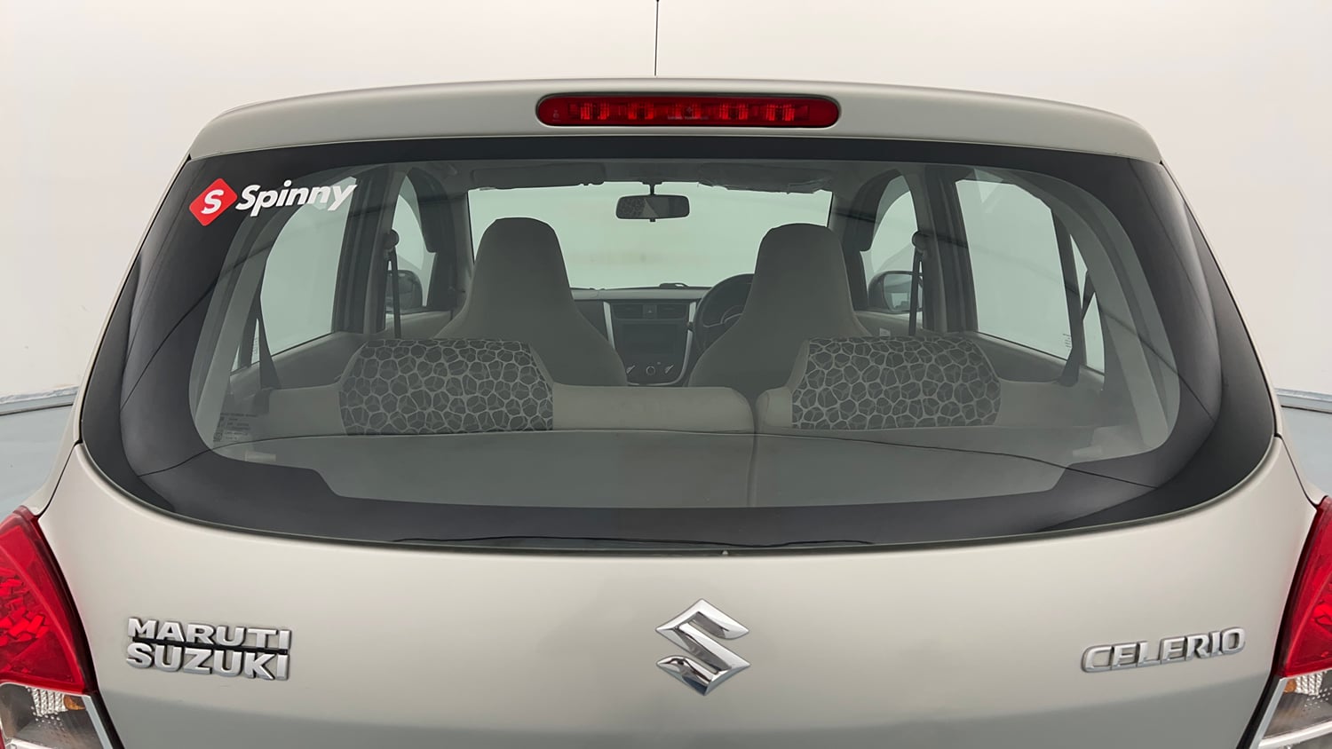 Used 2014 Maruti Suzuki Celerio VXi AMT Petrol Automatic exterior BACK WINDSHIELD VIEW