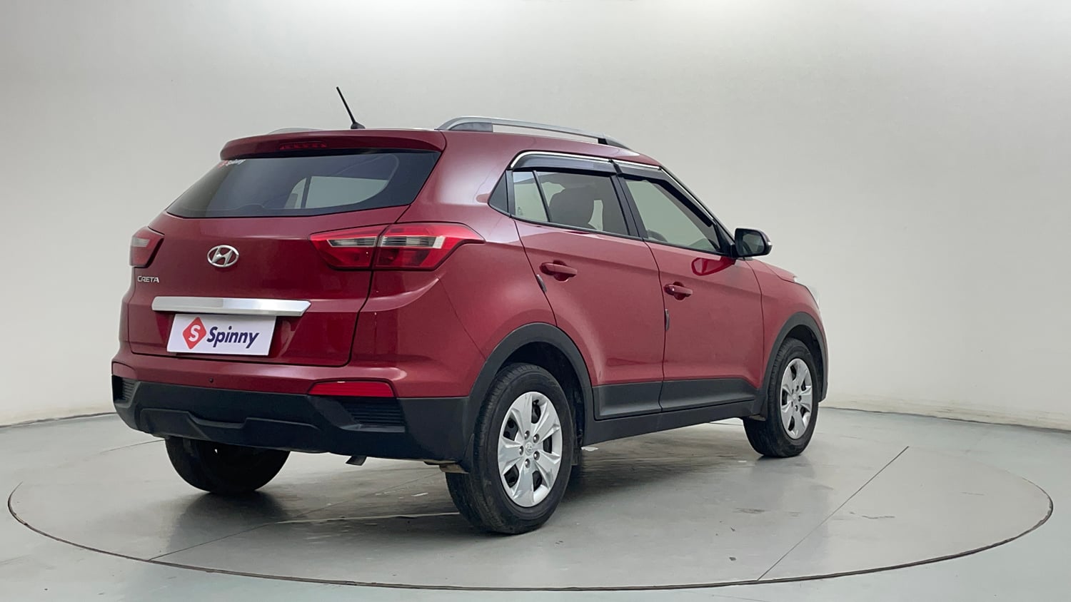 Used 2017 Hyundai Creta E Plus 1.6 Petrol Petrol Manual exterior RIGHT REAR CORNER VIEW
