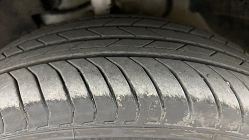 Used 2026 Tata Nexon Creative 1.2 iCNG 6MT Cng Manual tyres LEFT FRONT TYRE TREAD VIEW