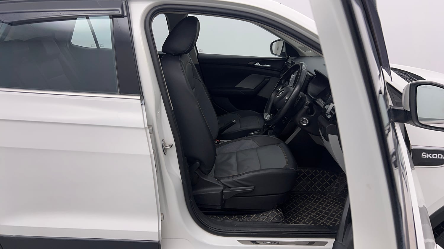 Used 2022 Skoda Kushaq Style 1.0L TSI AT Petrol Automatic interior RIGHT SIDE FRONT DOOR CABIN VIEW