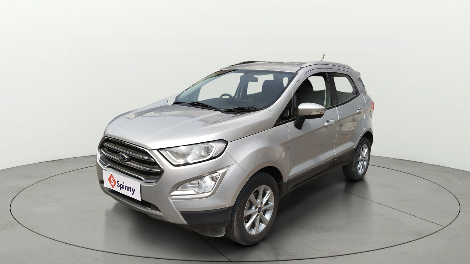 Used 2018 Ford EcoSport Titanium 1.5L Ti-VCT Petrol Manual exterior LEFT FRONT CORNER VIEW