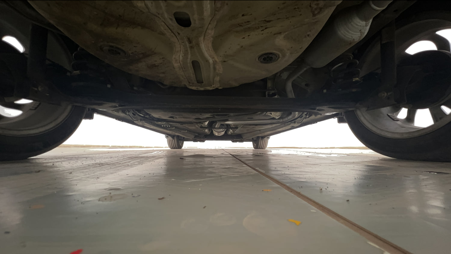 Used 2020 Maruti Suzuki Baleno Alpha Automatic Petrol Automatic extra REAR UNDERBODY VIEW (TAKEN FROM REAR)