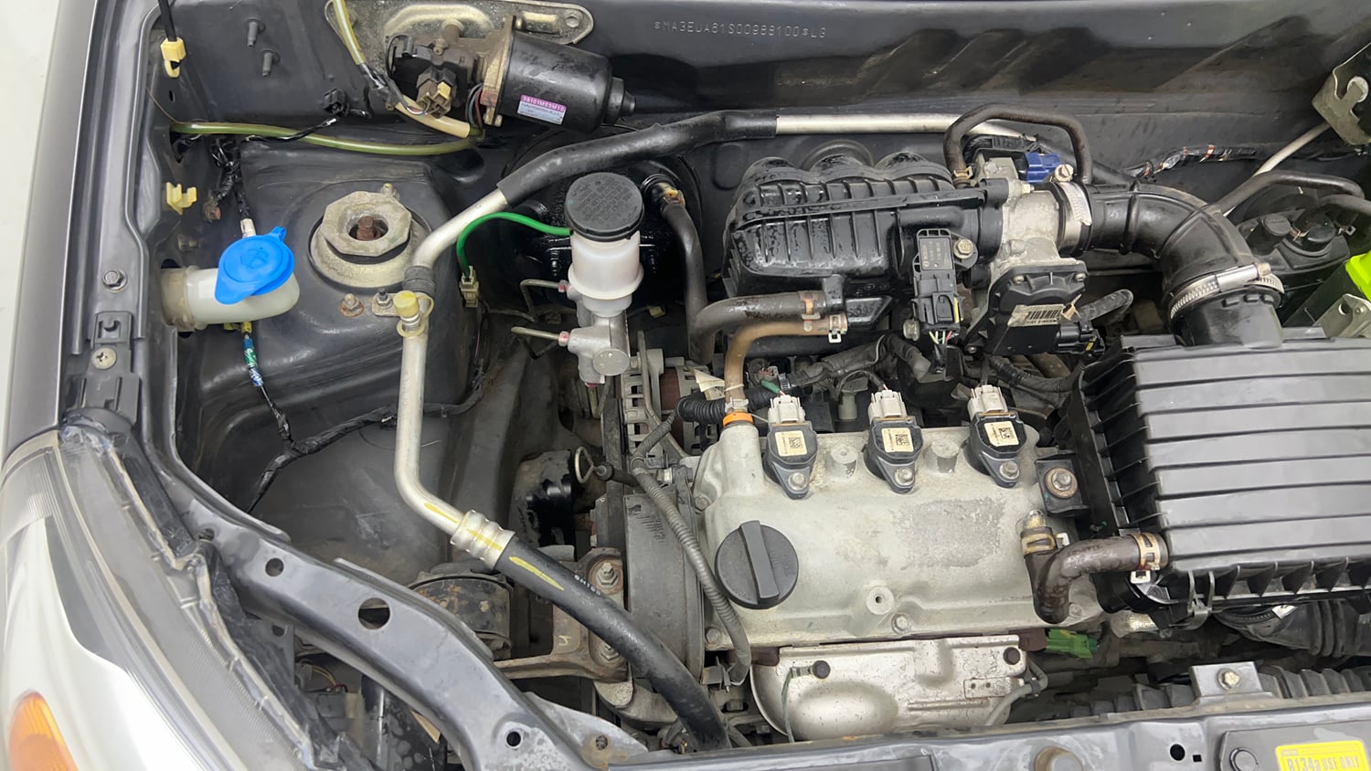 Used 2017 Maruti Suzuki Alto 800 VXi Petrol Manual engine ENGINE RIGHT SIDE VIEW