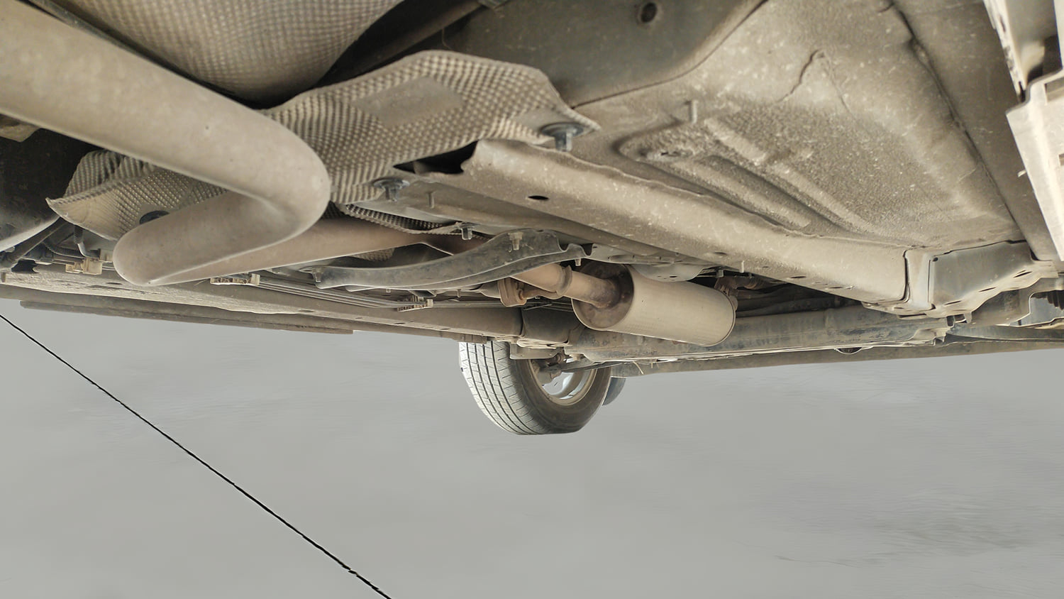 Used 2018 Ford EcoSport Titanium 1.5L Ti-VCT Petrol Manual extra REAR RIGHT UNDERBODY VIEW