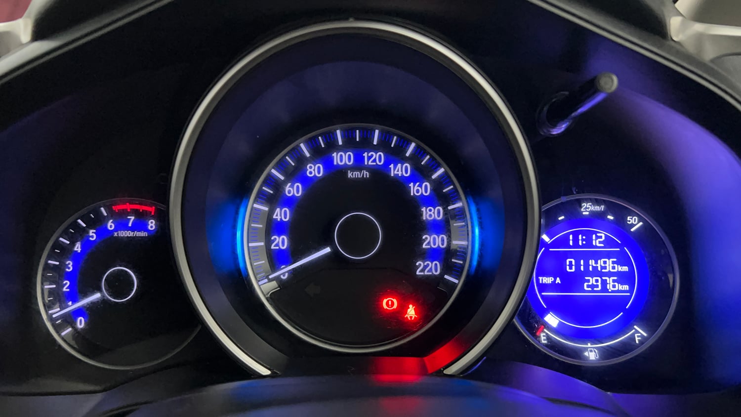 Used 2017 Honda WR-V S MT Petrol Petrol Manual interior CLUSTERMETER VIEW