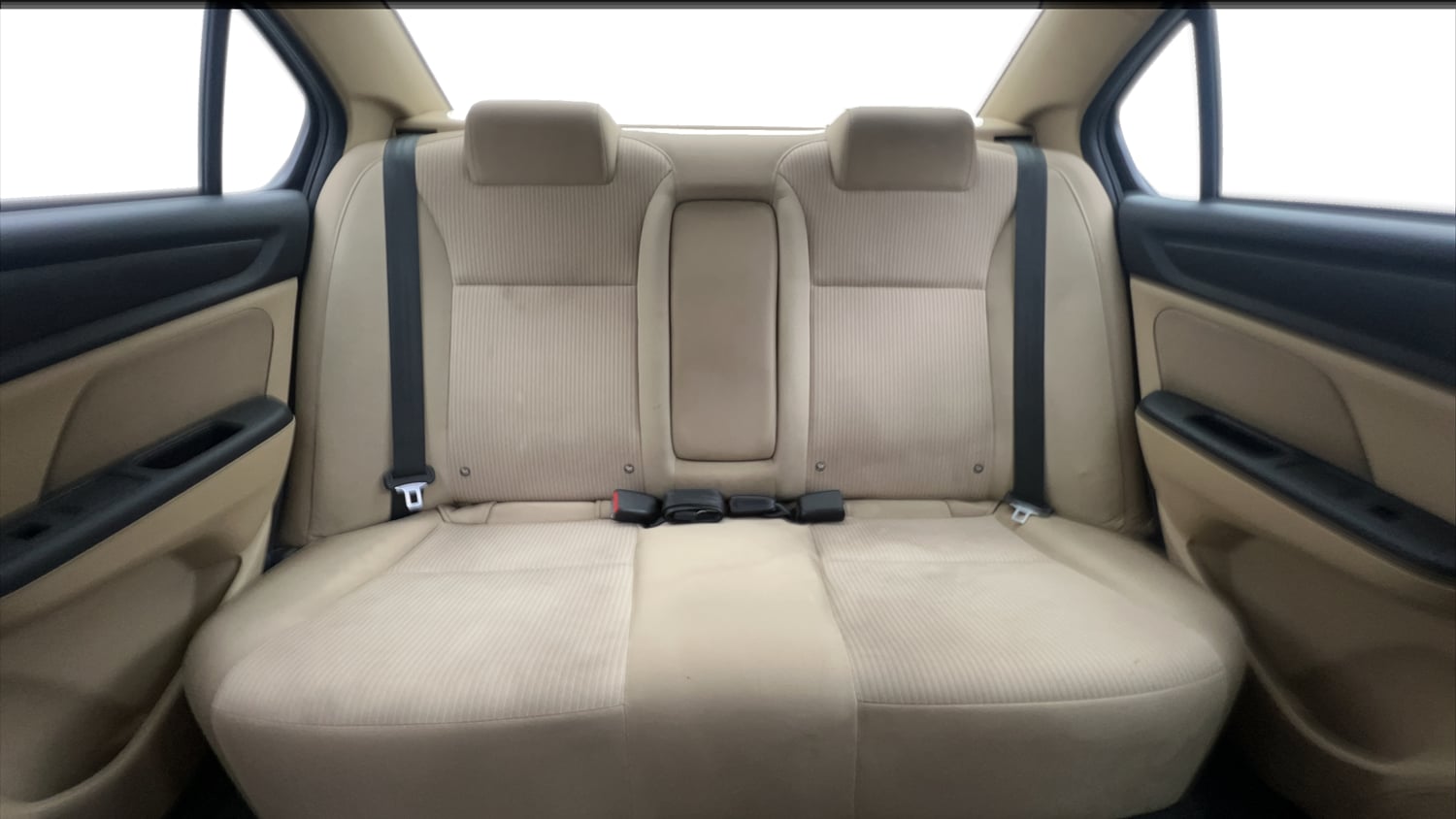 Used 2023 Honda Amaze VX 1.2 Petrol CVT Petrol Automatic interior REAR SEAT CONDITION VIEW