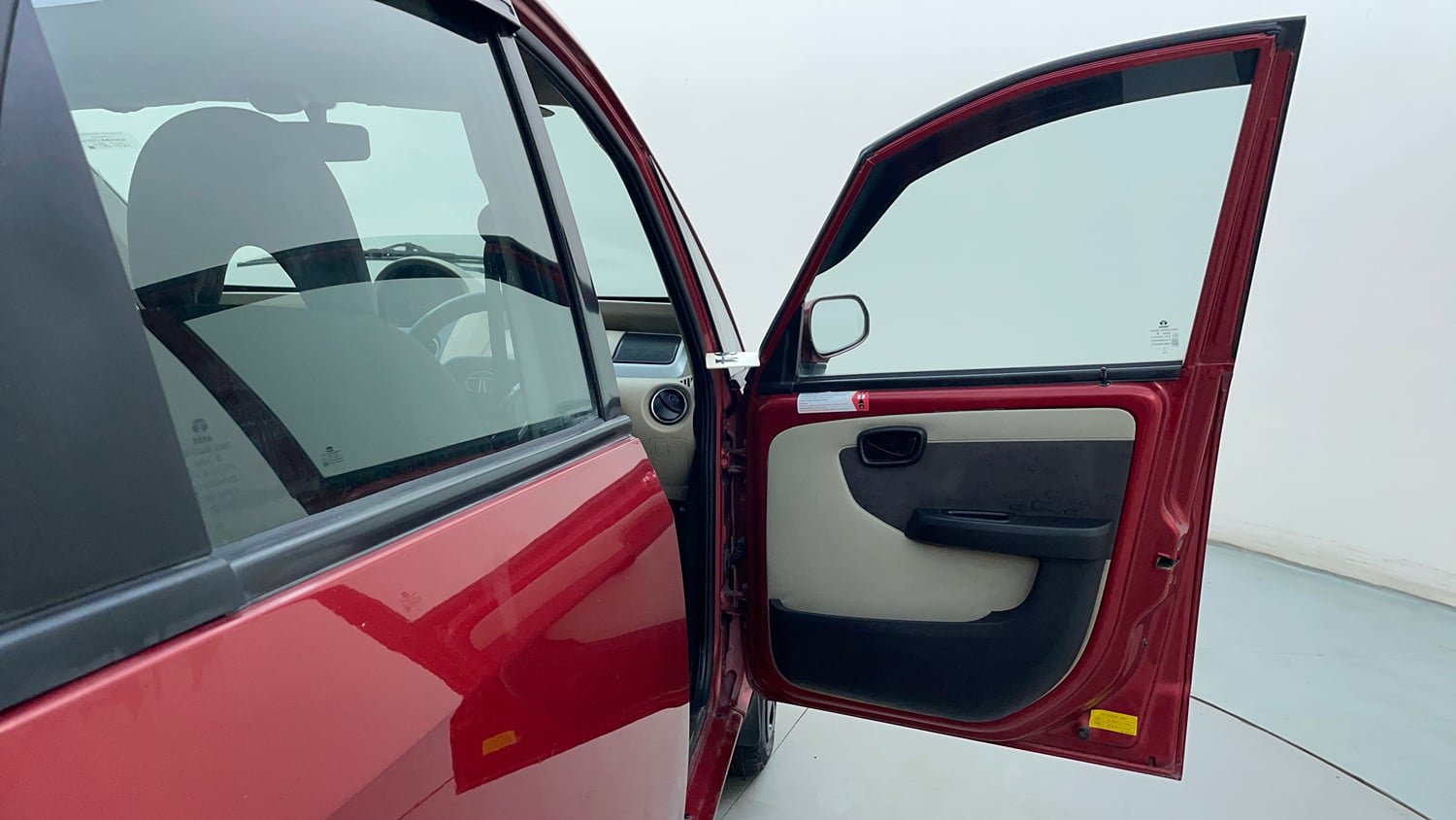 Used 2017 Tata Nano Twist XTA Petrol Automatic interior RIGHT FRONT DOOR OPEN VIEW