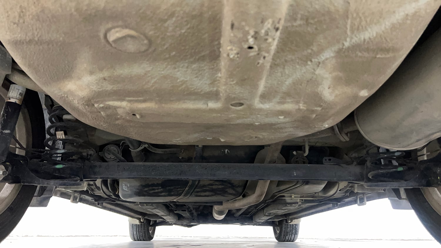 Used 2022 Maruti Suzuki Ciaz Zeta 1.5 Petrol Manual extra REAR UNDERBODY VIEW (TAKEN FROM REAR)