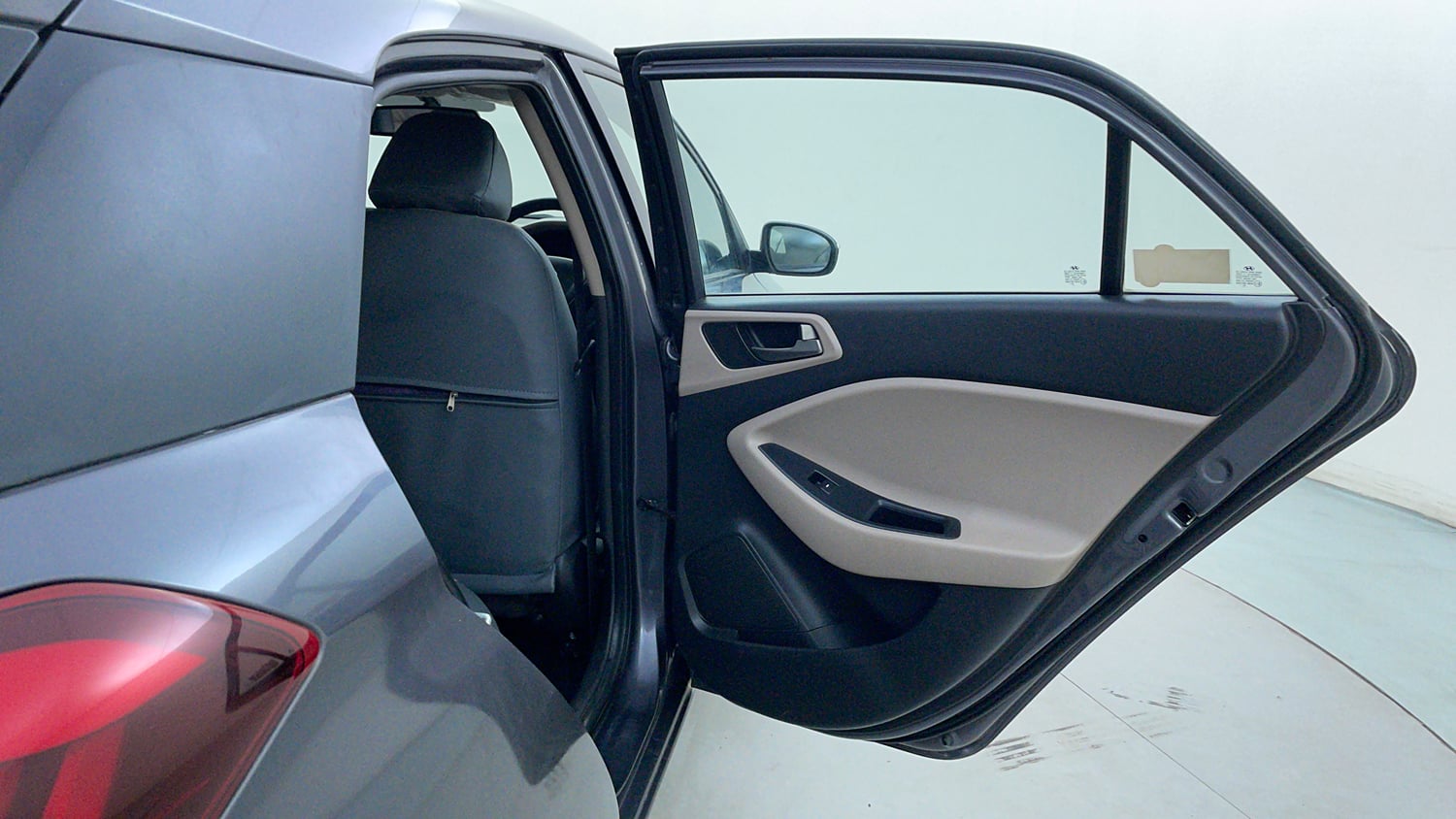 Used 2014 Hyundai Elite i20 Asta 1.2 Petrol Manual interior RIGHT REAR DOOR OPEN VIEW
