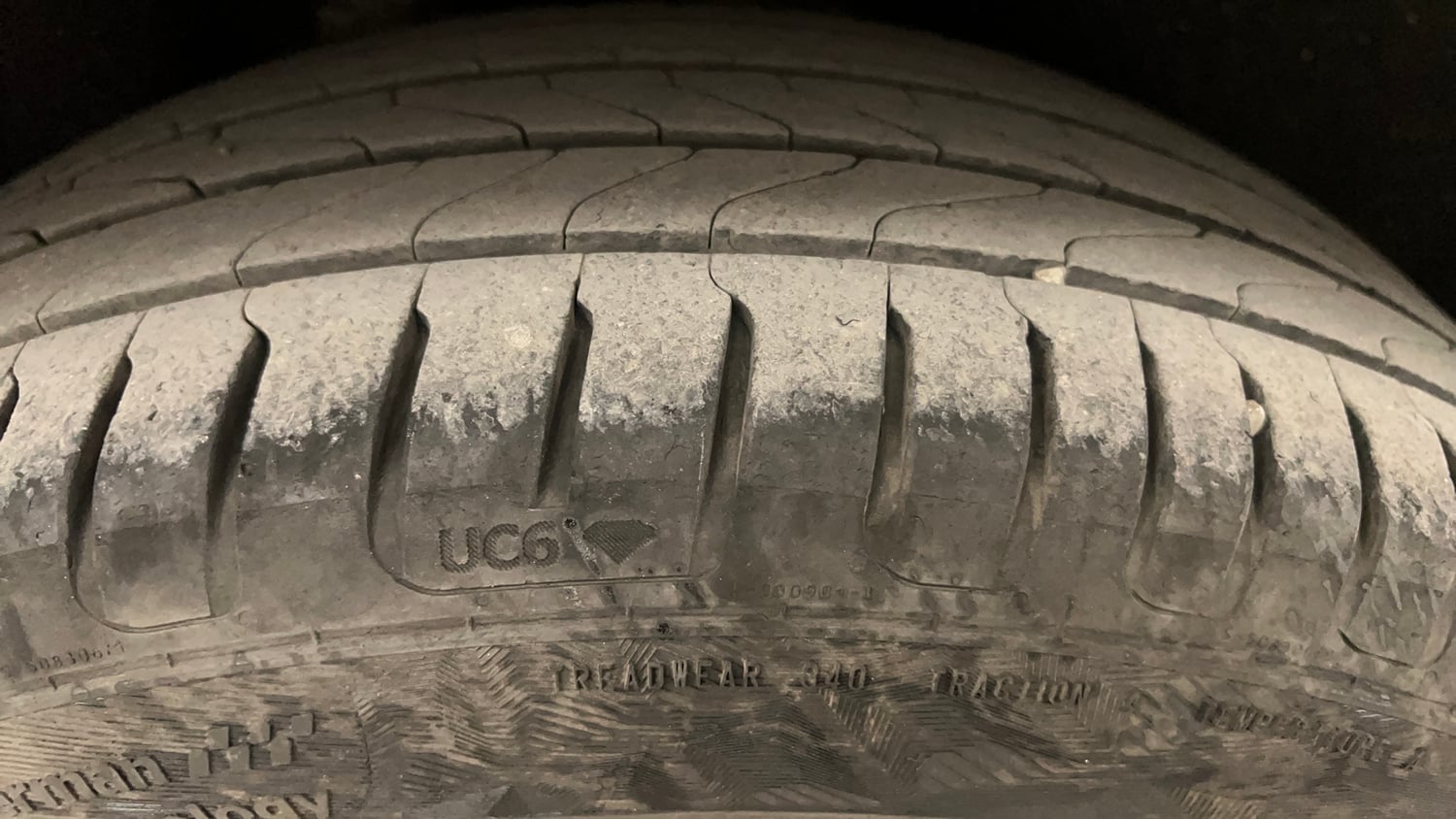 Used 2019 Ford EcoSport Titanium 1.5L TDCi Diesel Manual tyres RIGHT REAR TYRE TREAD VIEW