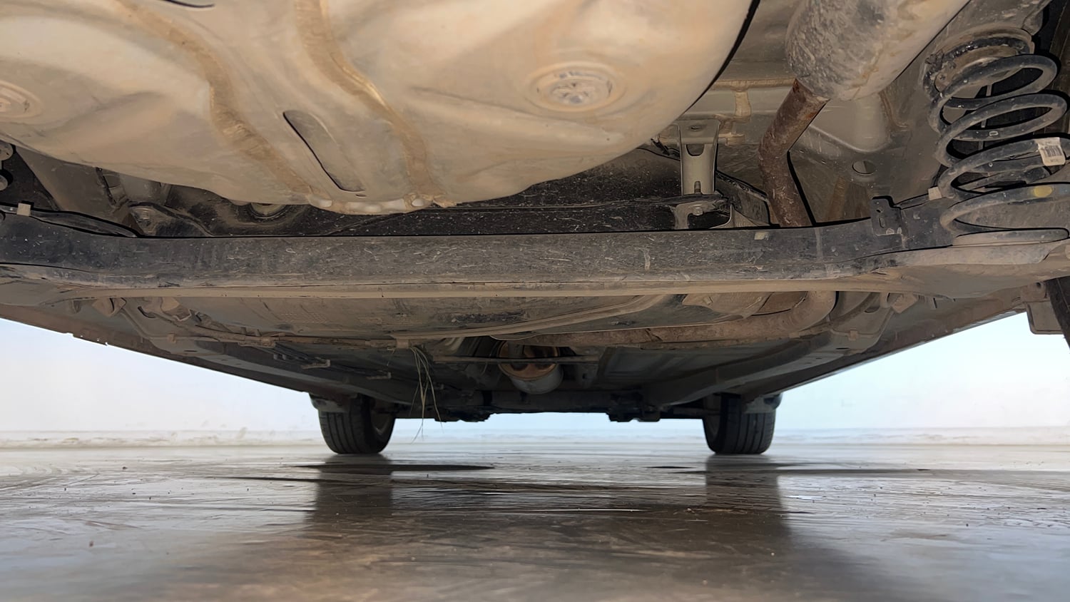 Used 2020 Maruti Suzuki Baleno Alpha Automatic Petrol Automatic extra REAR UNDERBODY VIEW (TAKEN FROM REAR)