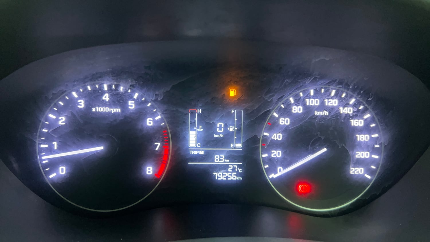 Used 2016 Hyundai Elite i20 Sportz 1.2 Petrol Manual interior CLUSTERMETER VIEW