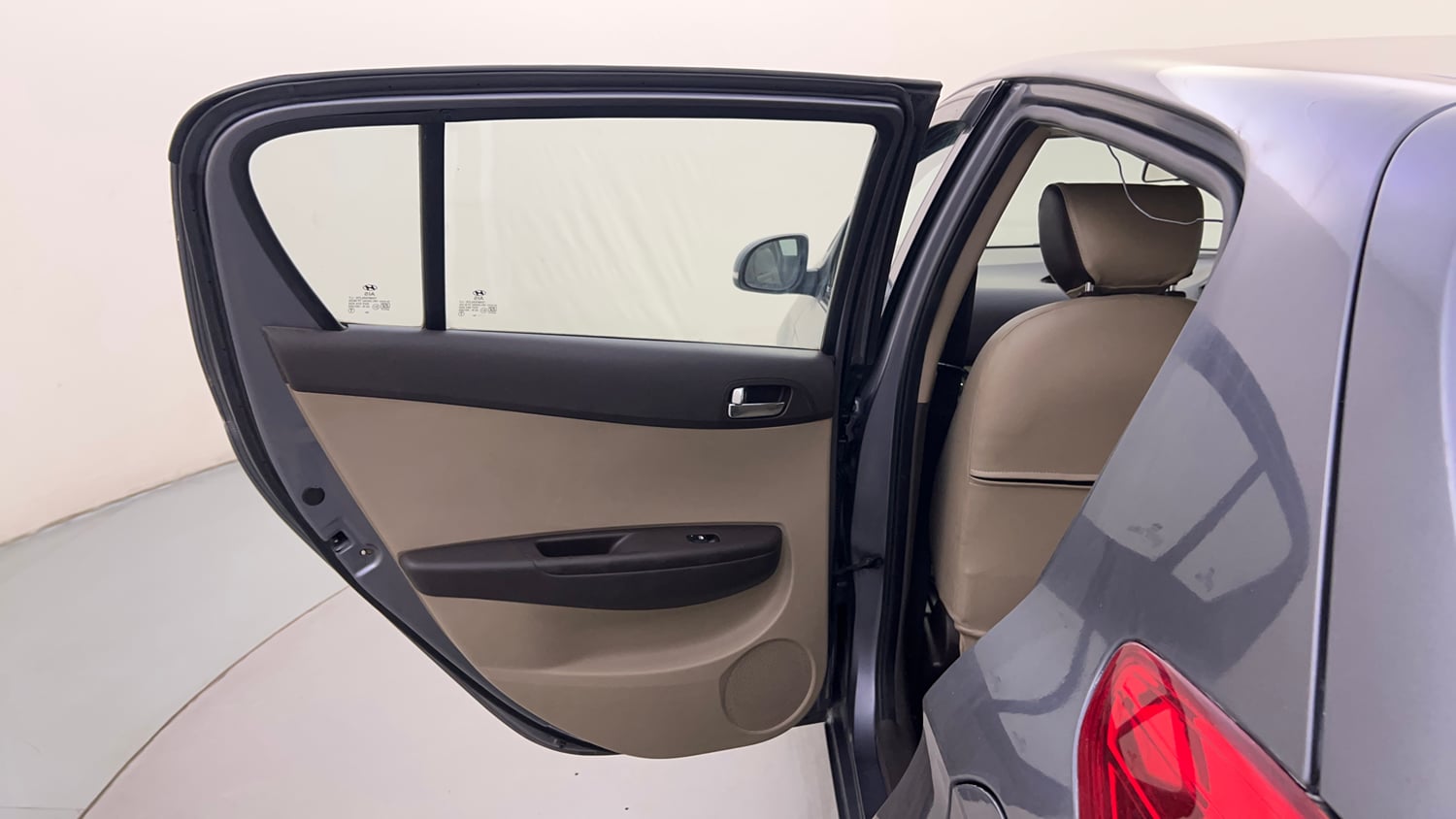 Used 2012 Hyundai i20 Asta 1.2 Petrol Manual interior LEFT REAR DOOR OPEN VIEW
