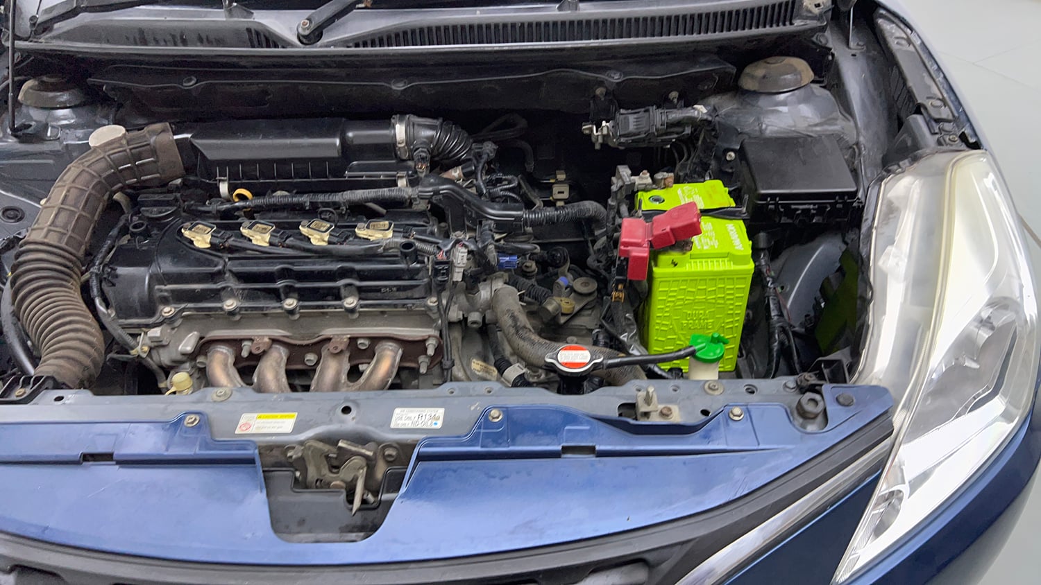Used 2016 Maruti Suzuki Baleno Delta 1.2 Petrol Manual engine ENGINE LEFT SIDE VIEW