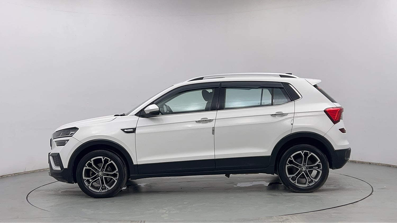 Used 2022 Skoda Kushaq Style 1.0L TSI AT Petrol Automatic exterior LEFT SIDE VIEW