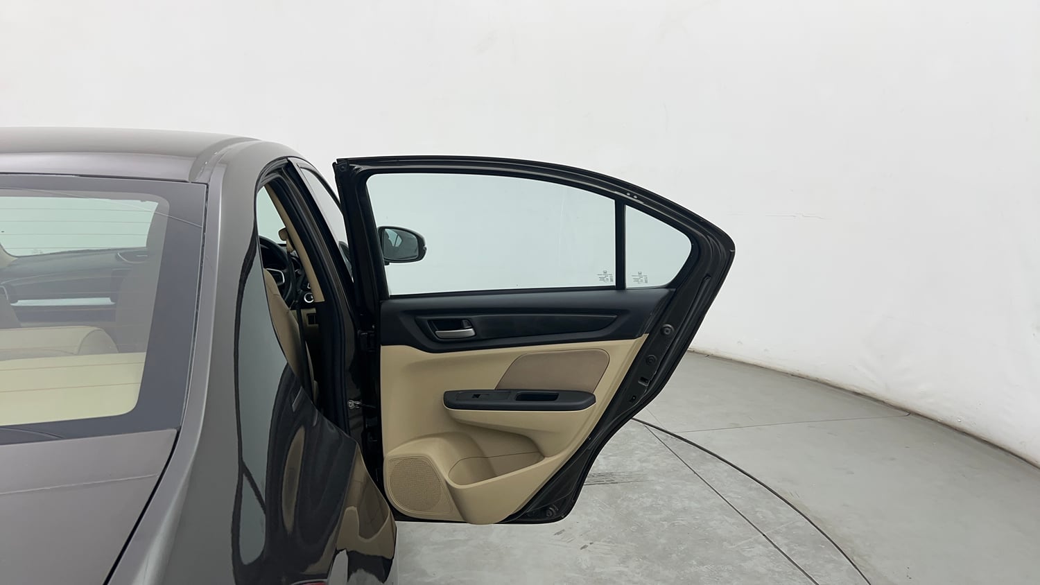 Used 2023 Honda Amaze VX 1.2 Petrol CVT Petrol Automatic interior RIGHT REAR DOOR OPEN VIEW