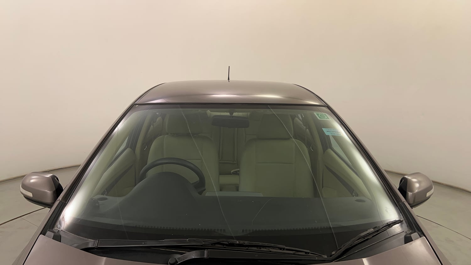 Used 2012 Honda City 1.5 V MT Petrol Manual exterior FRONT WINDSHIELD VIEW