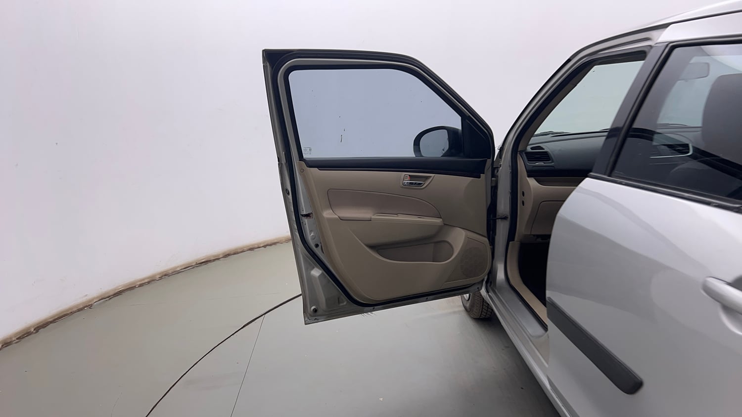 Used 2012 Maruti Suzuki Swift Dzire VXI Petrol Manual interior LEFT FRONT DOOR OPEN VIEW