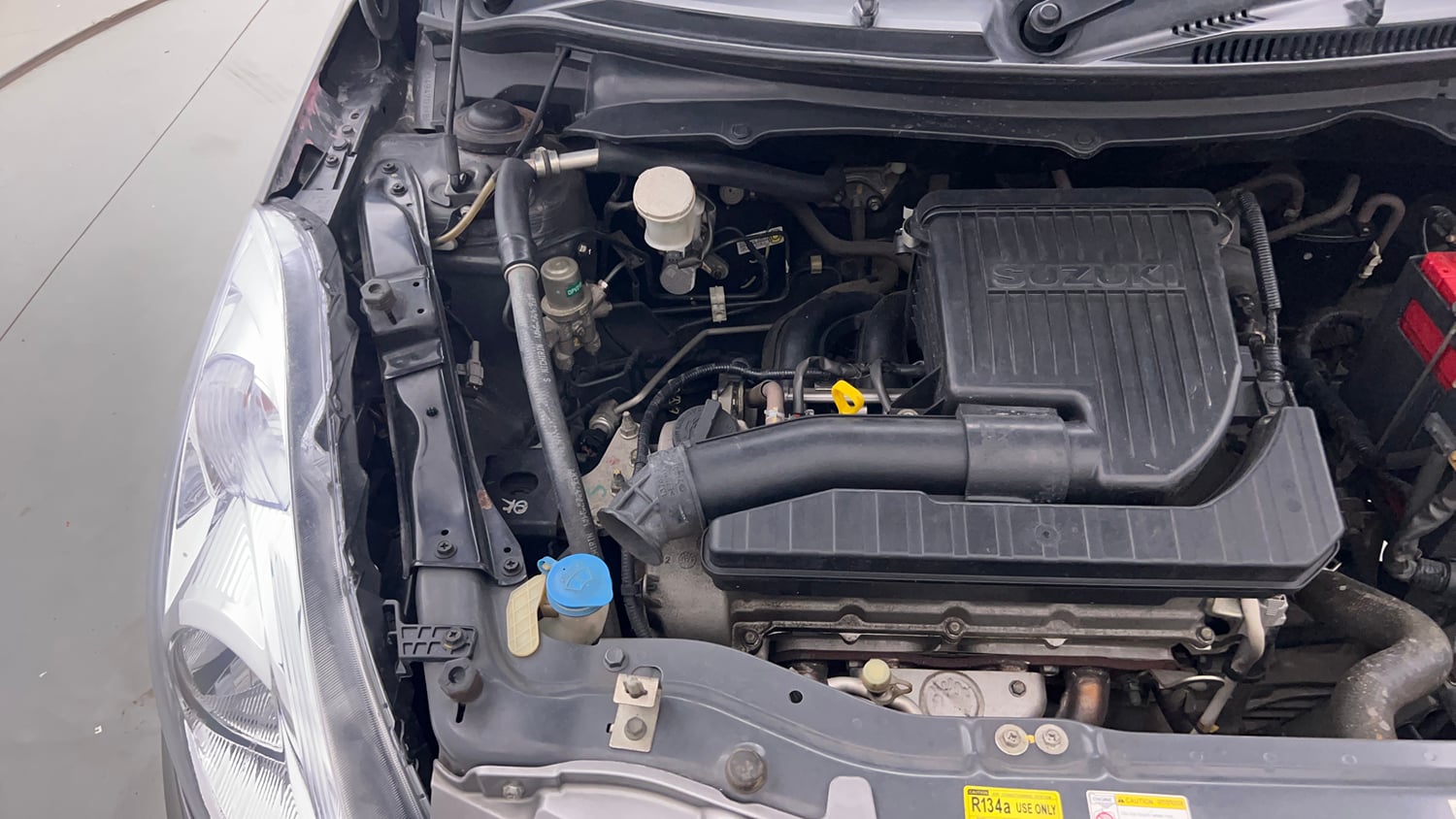 Used 2014 Maruti Suzuki Swift Dzire VXI Petrol Manual engine ENGINE RIGHT SIDE VIEW