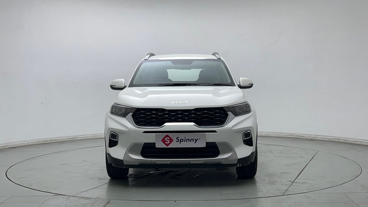Used 2021 Kia Sonet HTK Plus 1.2 Petrol Manual exterior FRONT VIEW