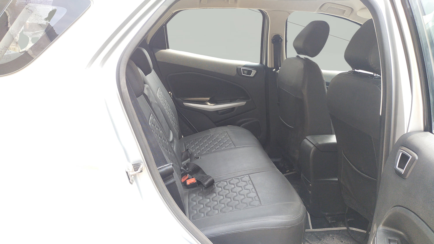 Used 2018 Ford EcoSport Titanium 1.5L Ti-VCT Petrol Manual interior RIGHT SIDE REAR DOOR CABIN VIEW