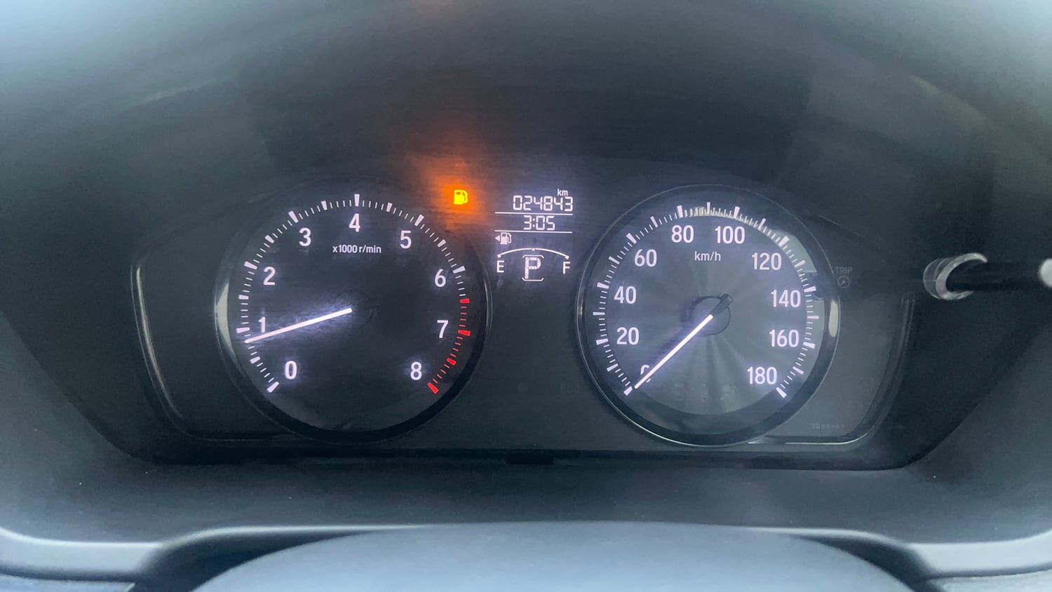 Used 2024 Honda Amaze S 1.2 Petrol CVT Petrol Automatic interior CLUSTERMETER VIEW