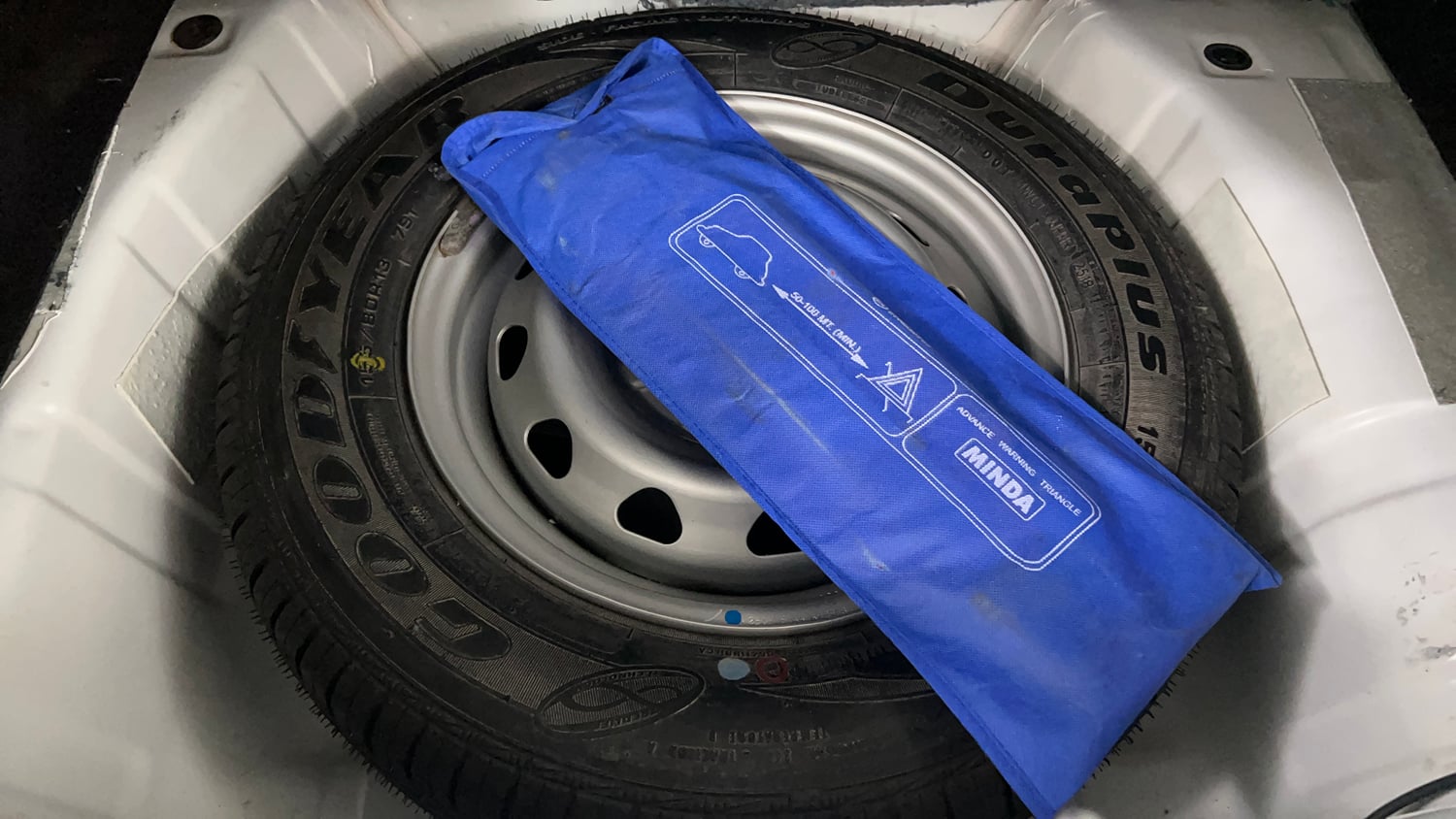 Used 2018 Tata Tiago Revotron XZ Petrol Manual tyres SPARE TYRE VIEW