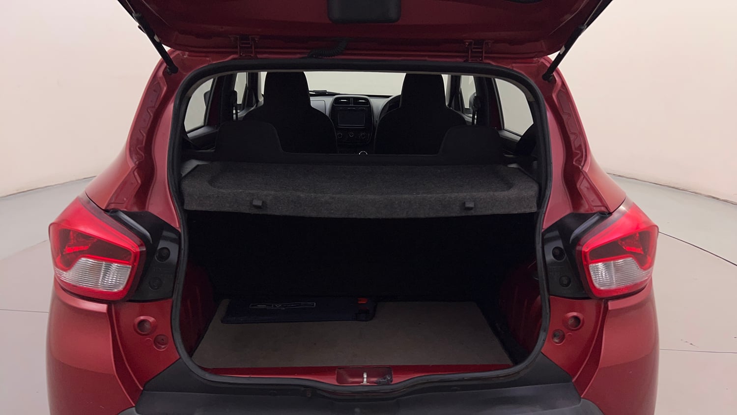Used 2017 Renault Kwid 1.0 RXT AMT Petrol Automatic interior DICKY INSIDE VIEW