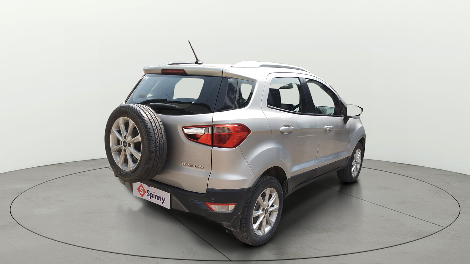 Used 2018 Ford EcoSport Titanium 1.5L Ti-VCT Petrol Manual exterior RIGHT REAR CORNER VIEW
