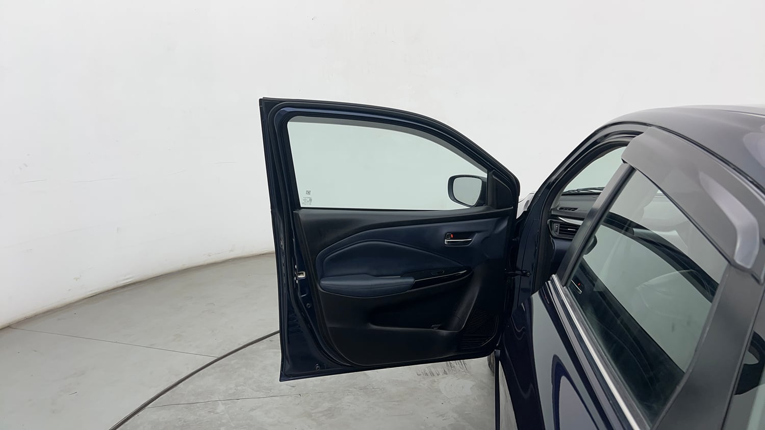 Used 2023 Maruti Suzuki Baleno Zeta AGS Petrol Automatic interior LEFT FRONT DOOR OPEN VIEW