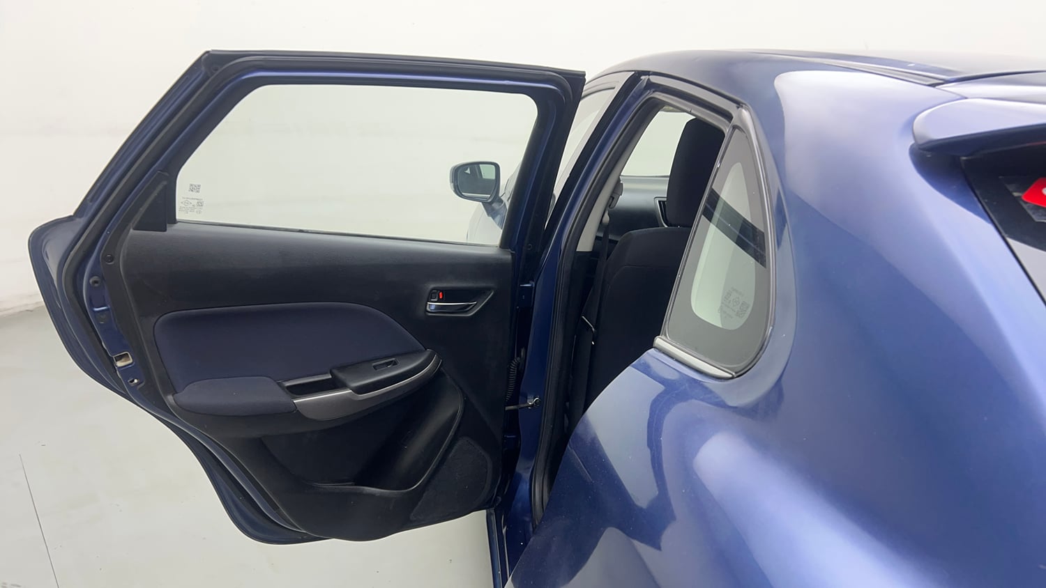 Used 2019 Maruti Suzuki Baleno Zeta Automatic Petrol Automatic interior LEFT REAR DOOR OPEN VIEW