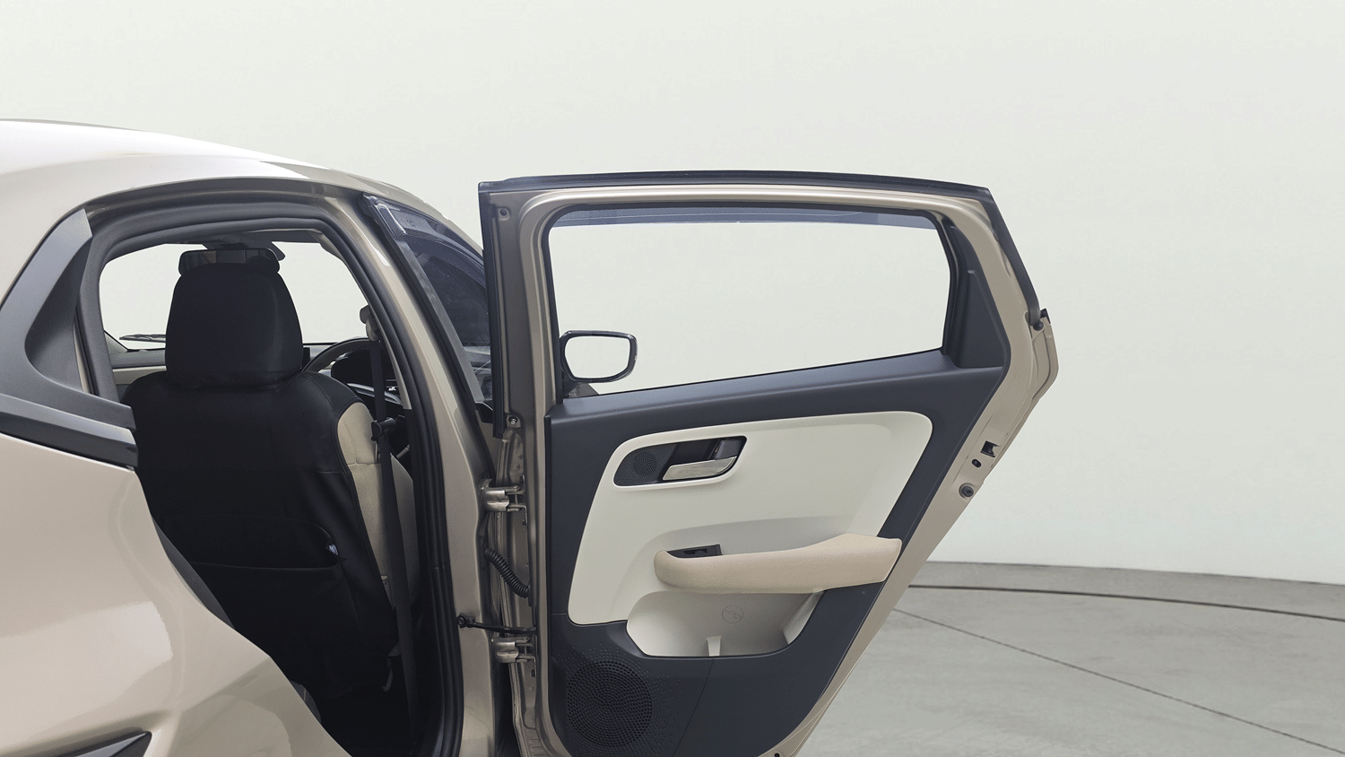 Used 2025 Tata Altroz Creative S Petrol 6DCT Petrol Automatic interior RIGHT REAR DOOR OPEN VIEW