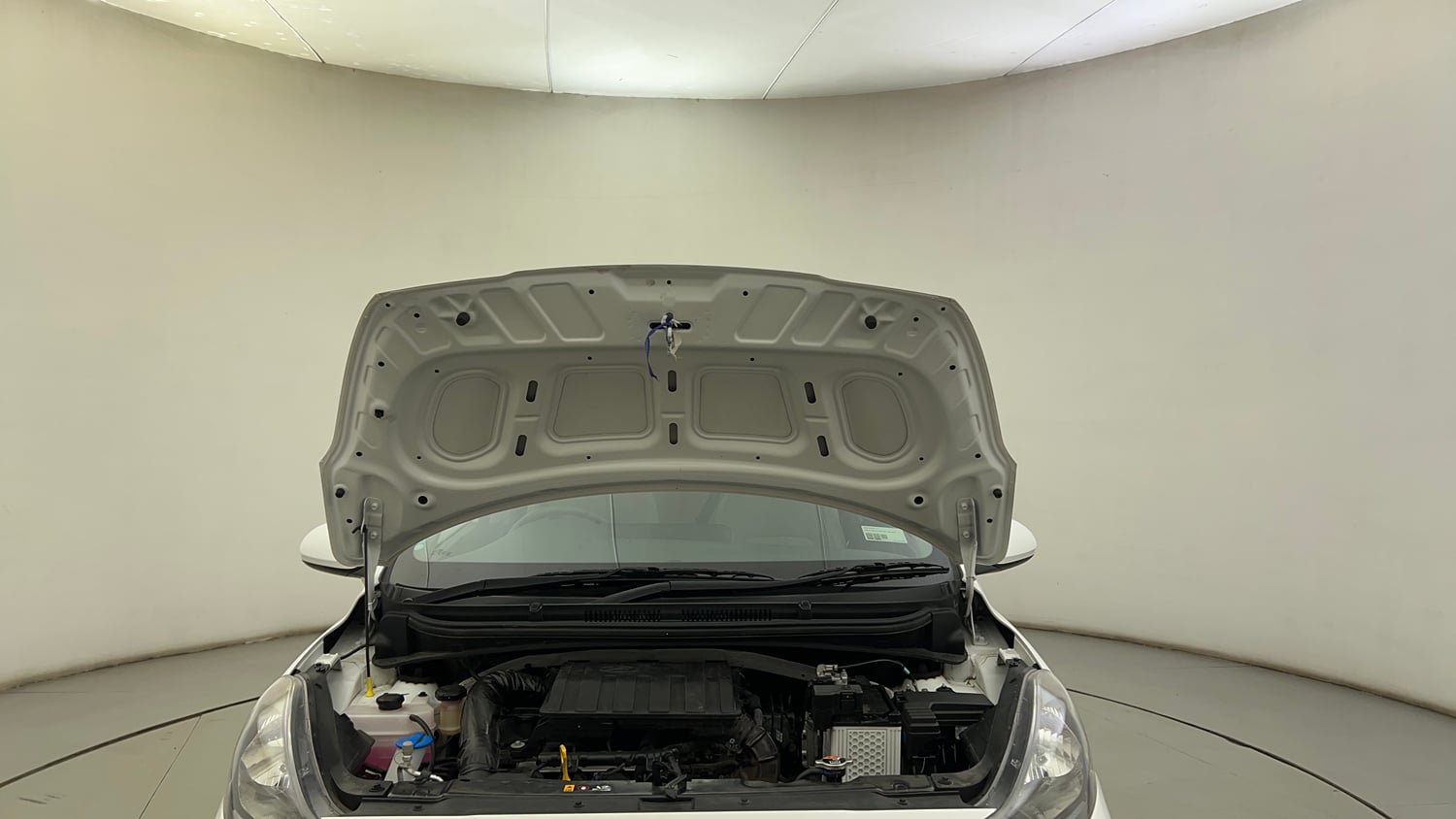 Used 2025 Hyundai Grand i10 Nios Magna 1.2 Kappa Petrol Manual engine ENGINE & BONNET OPEN FRONT VIEW