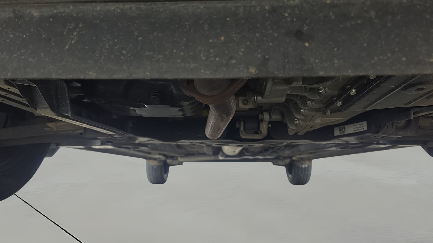 Used 2025 Tata Altroz Creative S Petrol 6DCT Petrol Automatic extra FRONT LEFT UNDERBODY VIEW