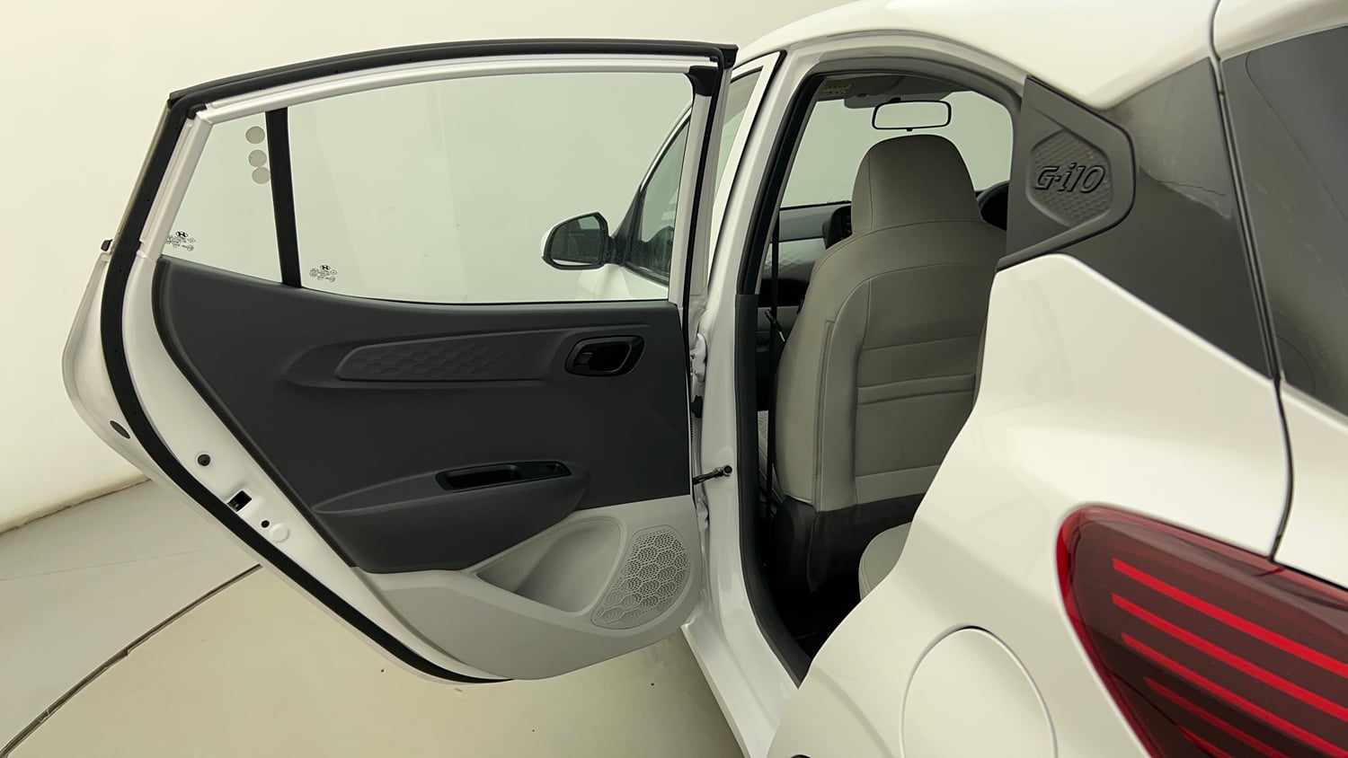 Used 2025 Hyundai Grand i10 Nios Magna 1.2 Kappa Petrol Manual interior LEFT REAR DOOR OPEN VIEW