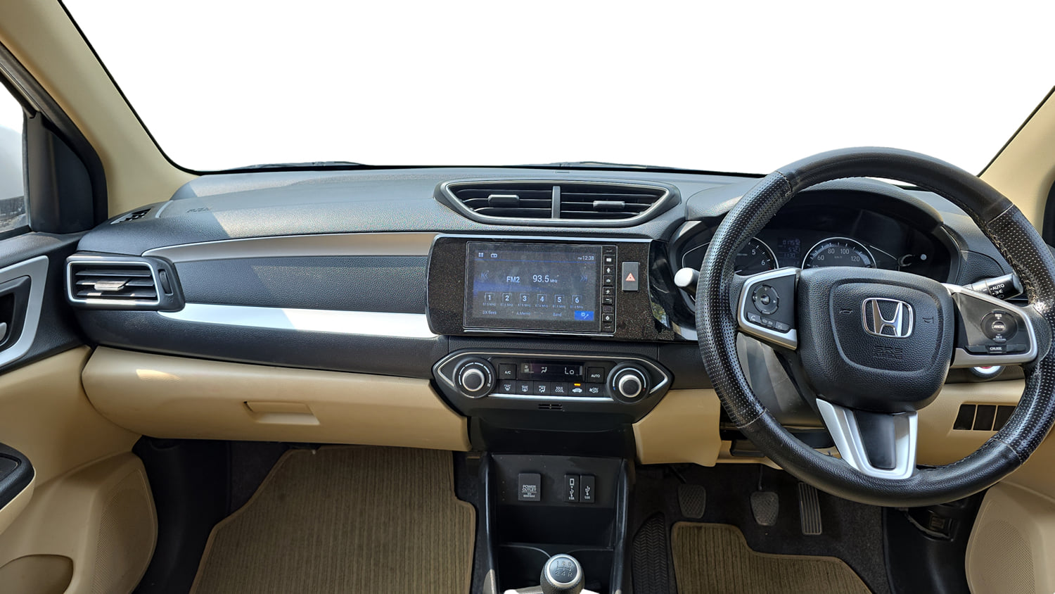 Used 2023 Honda Amaze VX 1.2 Petrol MT Petrol Manual interior DASHBOARD VIEW