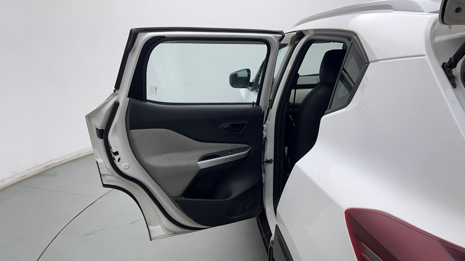 Used 2022 Nissan Magnite XE Petrol Manual interior LEFT REAR DOOR OPEN VIEW