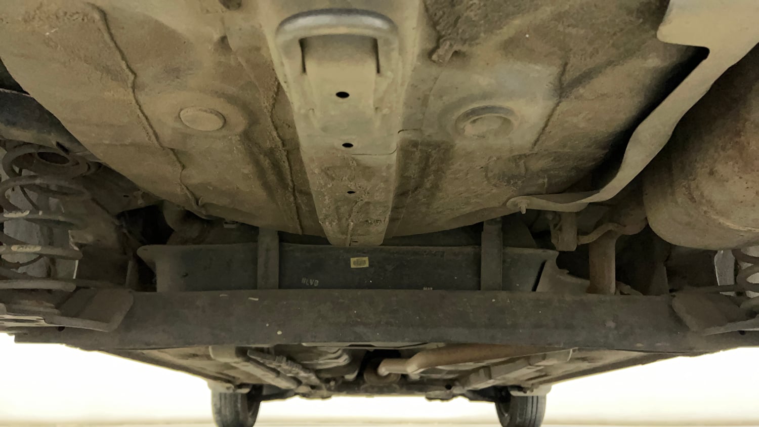 Used 2019 Hyundai Grand i10 Magna 1.2 Kappa VTVT Petrol Manual extra REAR UNDERBODY VIEW (TAKEN FROM REAR)