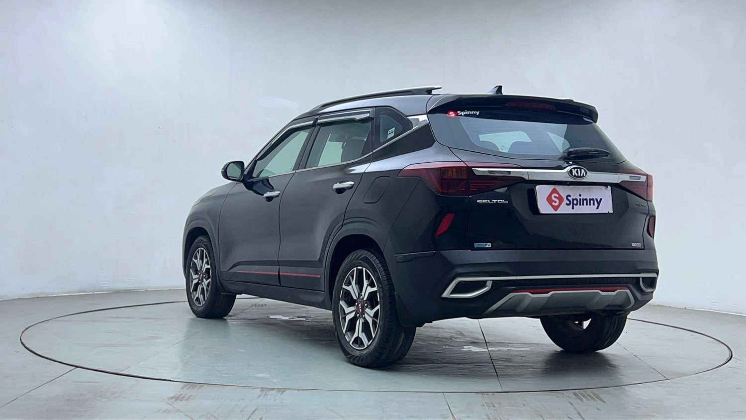 Used 2020 kia Seltos GTX DCT 1.4 Petrol Automatic exterior LEFT REAR CORNER VIEW