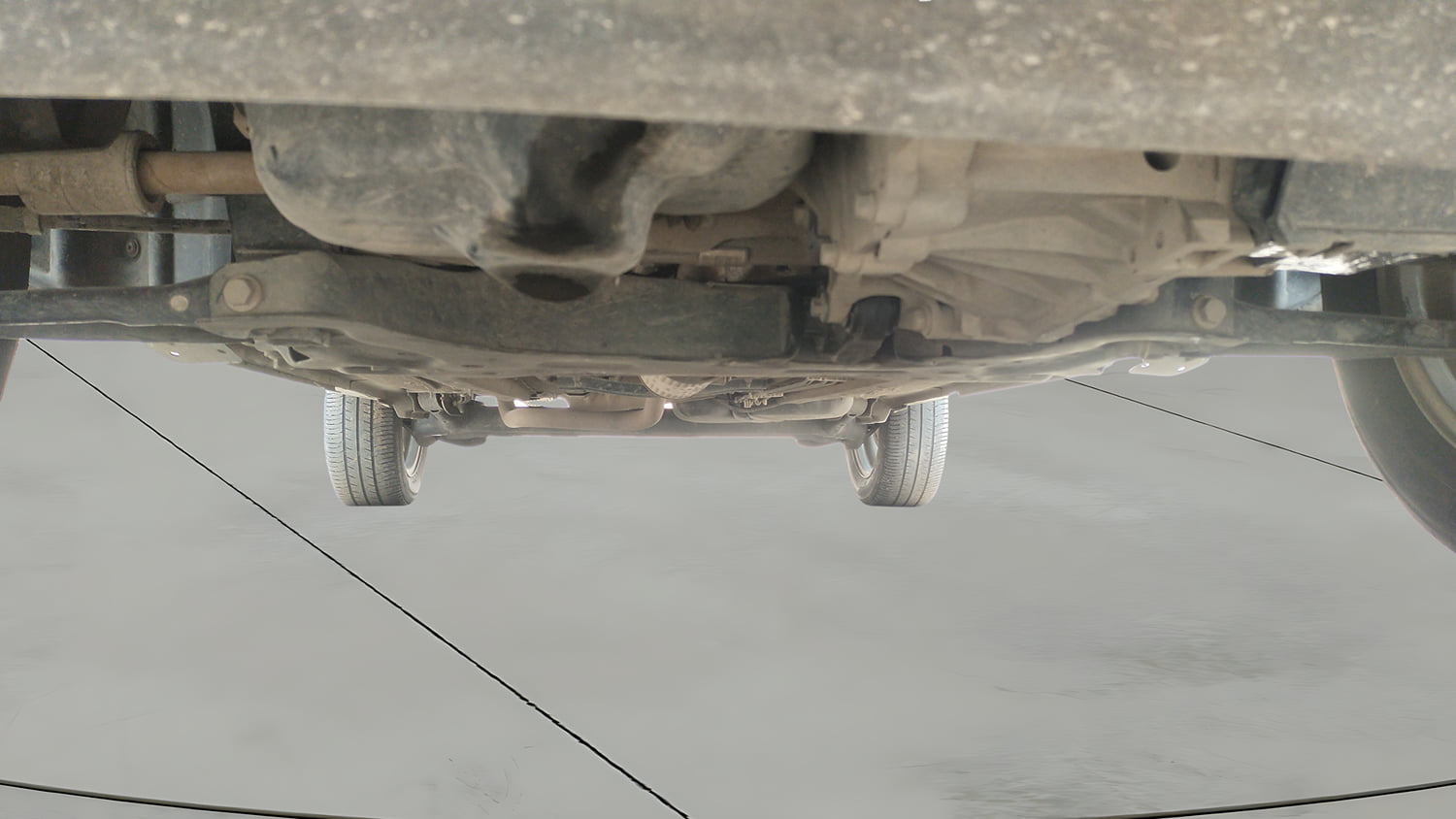 Used 2018 Ford EcoSport Titanium 1.5L Ti-VCT Petrol Manual extra FRONT LEFT UNDERBODY VIEW